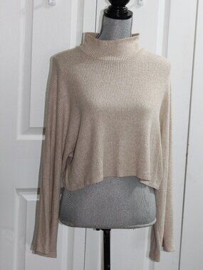Blue Blush Batwing Oversize Sweater